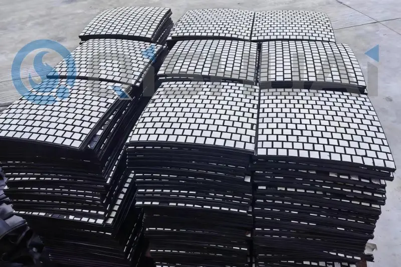 „Shandongo Qishuai“ guminės keramikos dėvėjimosi pamušalai: „vieno langelio“ sprendimas pramoninių nusidėvėjimui atsparių pirkimų poreikiams tenkinti